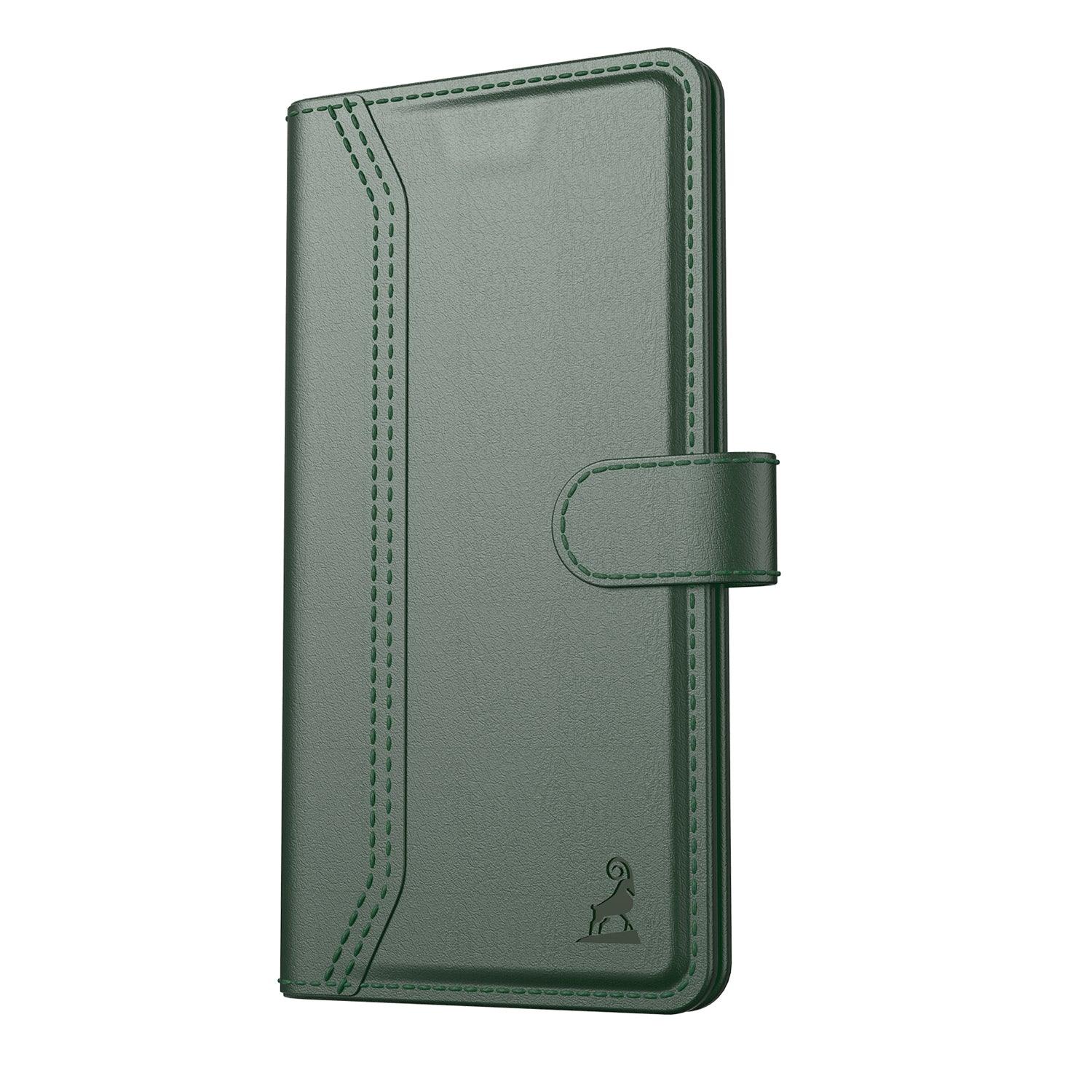Realme P2 Pro Aibex PU Leather Flip Cover Foldable Stand & Pocket Magnetic Closure - Aibex